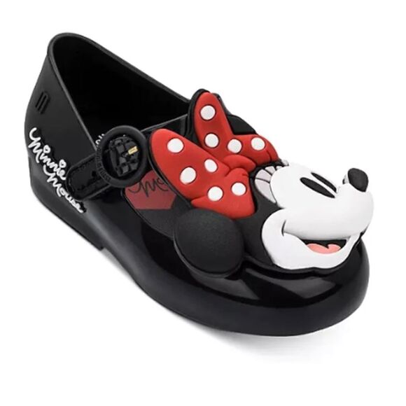 Mini Melissa x Disney Minnie Mouse Mary Janes - Picture 1 of 9
